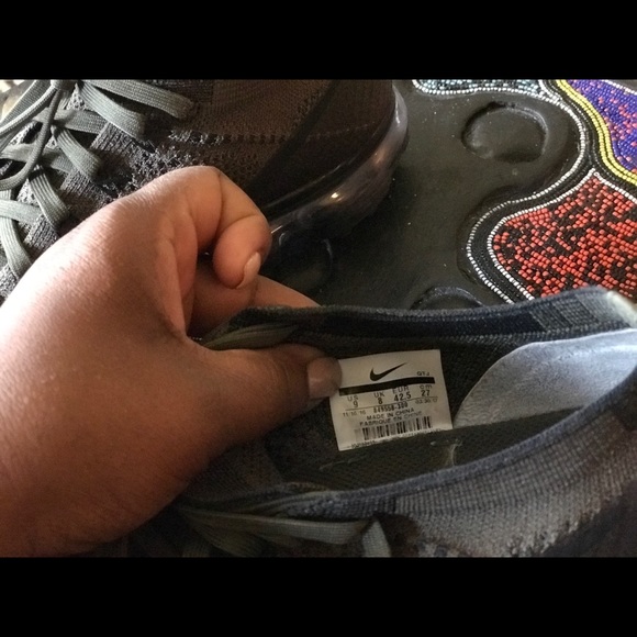 NIKE Vapormax  Khaki/Olive Green sz. 9 - Picture 3 of 7